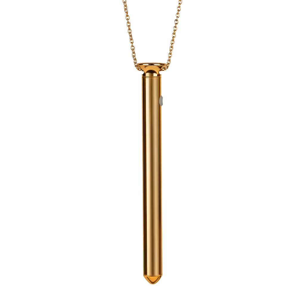 Gold 2025 necklace vibrator